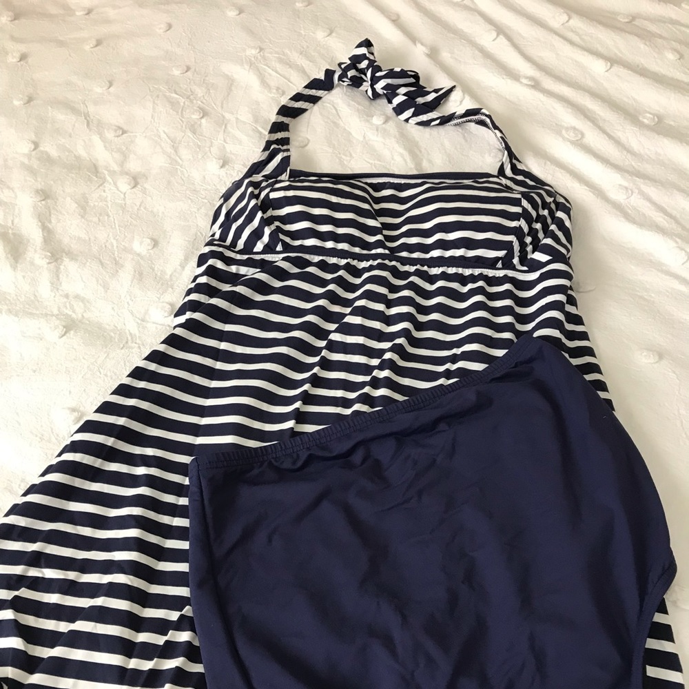 LANDS END SWIM DRESS.
